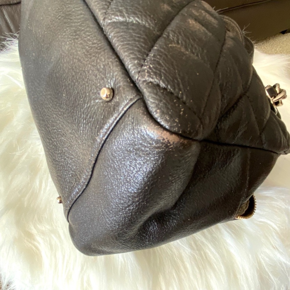 Kate Spade New York Gold Coast Elizabeth Black Leather Shoulder Bag - Picture 14 of 14